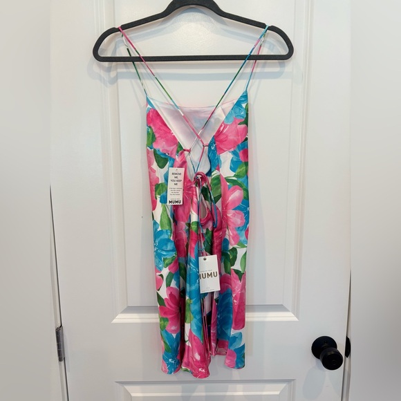 Show Me Your MuMu Revolve Dani Mini Dress in Garden Party - Picture 4 of 6